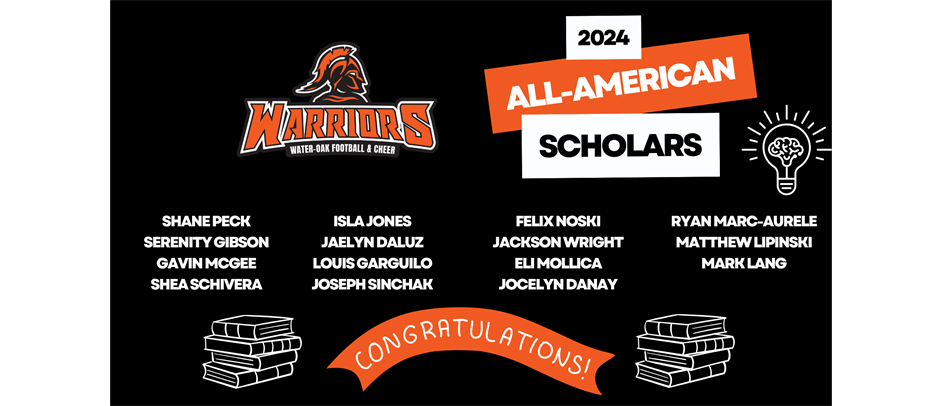 2024 All-American Scholars from Water-Oak!